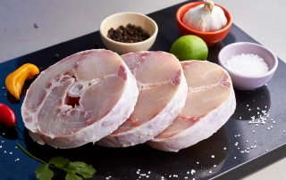 Medallones de Baby Paiche